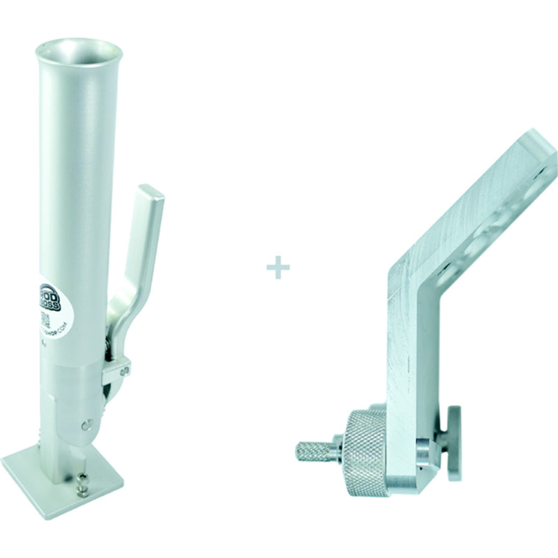 Rod Boss 100045LUND Single Rod Holder with 45 Degree Lund Bracket