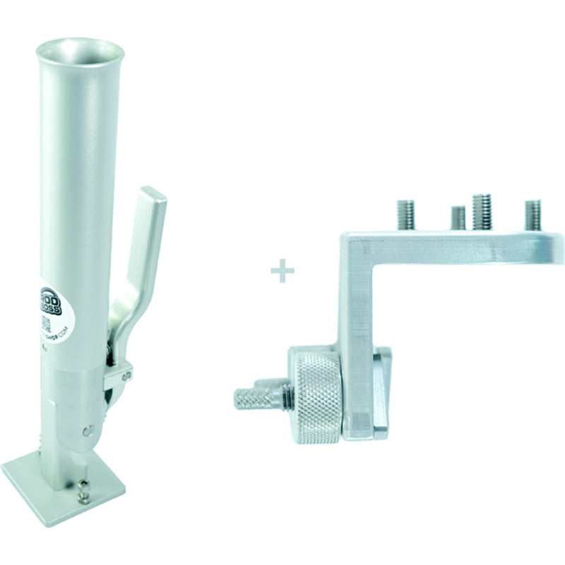 Rod Boss 100090LUND Single Rod Holder with 90 Degree Lund Bracket