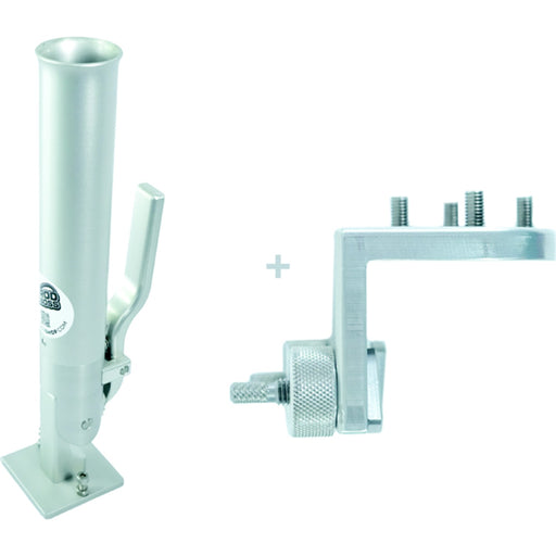Rod Boss 100090LUND Single Rod Holder with 90 Degree Lund Bracket