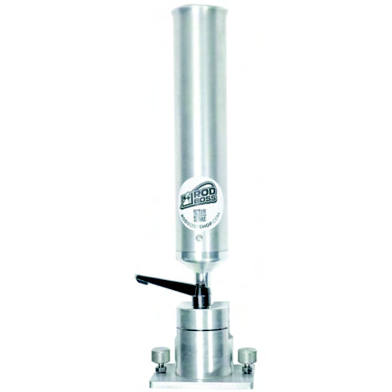Rod Boss 1000RERHTS Elite Series Single Squeeze Lock Dual Axis Rod Holder w/Thumb Screws