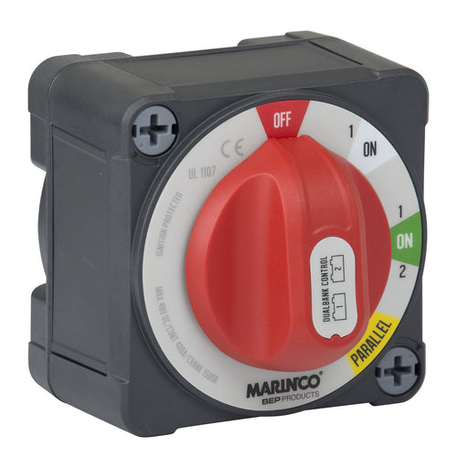 BEP 772DBC Pro Installer Dual Bank Control Battery Switch (1,1/2, Parallel, Off)