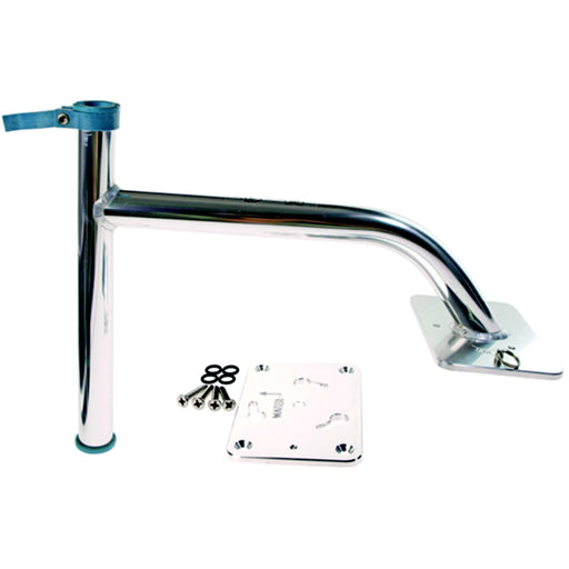 Panther King Pin Shallow Water Anchor System - Quick Release Bow Mount Bracket, 3" Rise