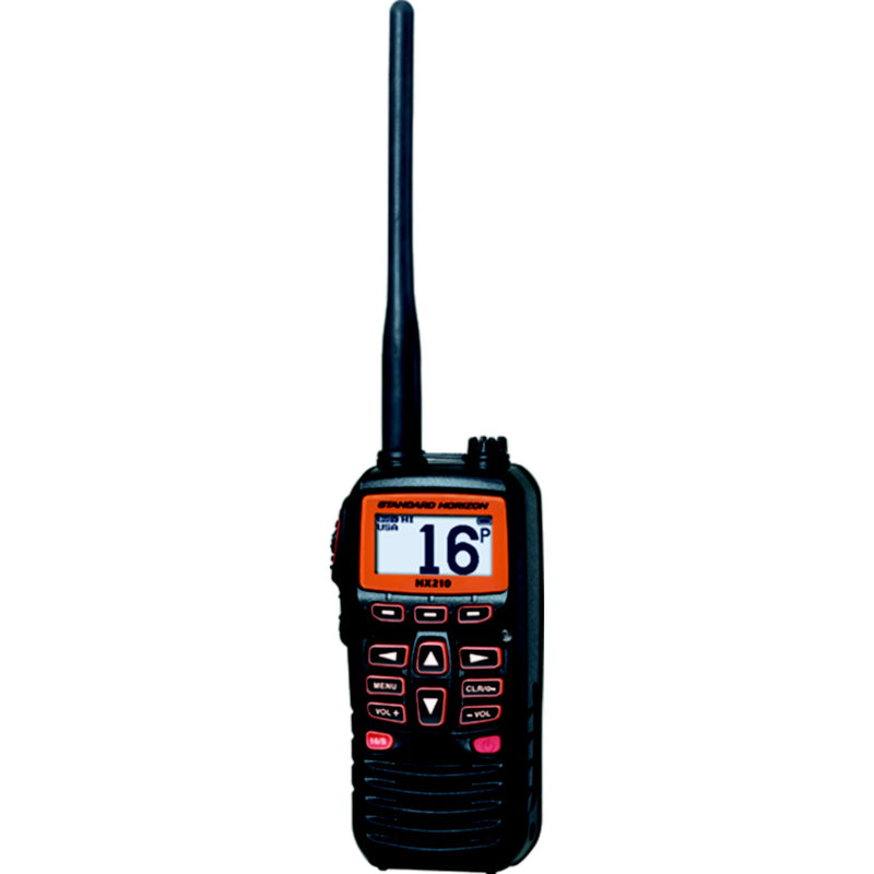 Standard Communications HX210 6W Compact Floating Marine Handheld VHF