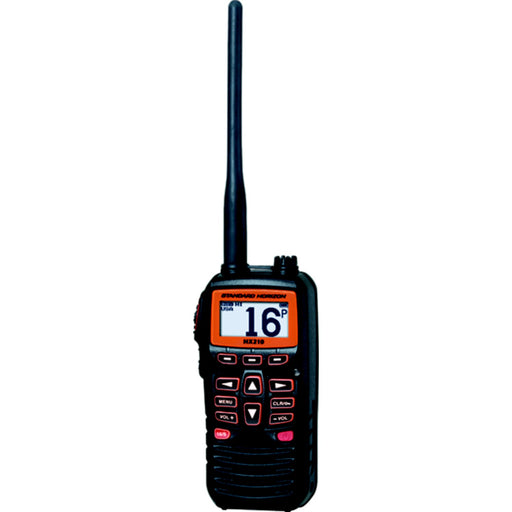 Standard Communications HX210 6W Compact Floating Marine Handheld VHF