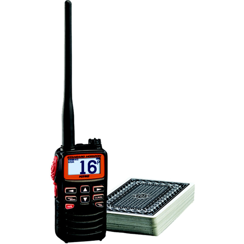 Standard Horizon HX40 6 Watt Ultra Compact VHF Radio