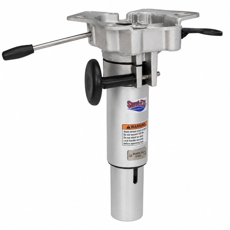 Attwood Lakesport 2-3/8" Hydraulic Power Pedestal with Seat Mount