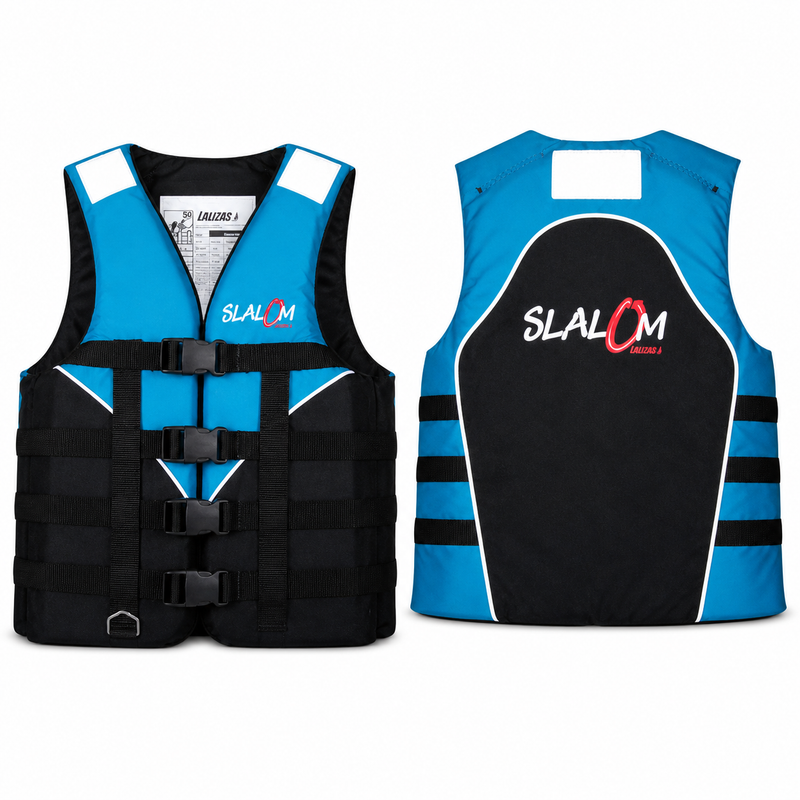 LALIZAS Slalom Buoyancy Aid 50N | Adult >90kg | 71067 | Blue/Black