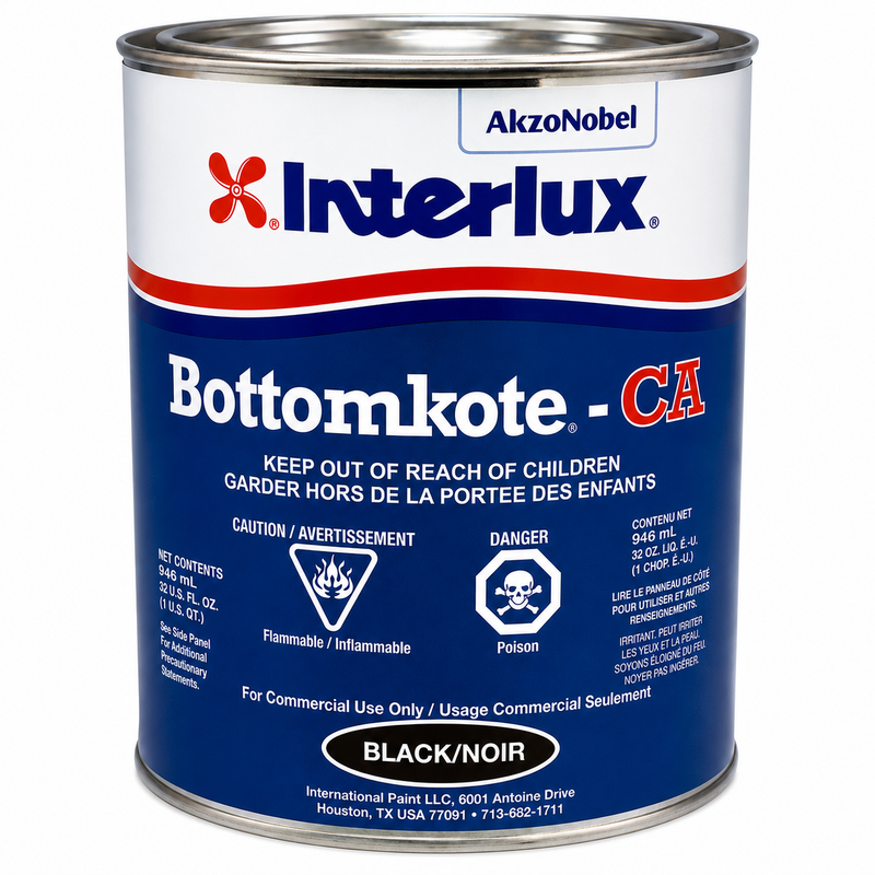 Interlux YBM013QTCA Bottomkote - CA, Qt, Black