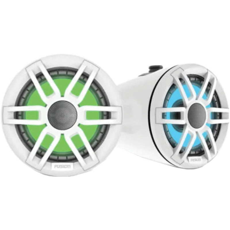 Fusion xxx 6.5" XS Series Wake Tower Speakers, White Pr.