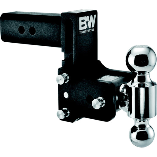 B&W TS20037B Trailer Hitches Tow & Stow Dual Ball Receiver Hitch | Fits 2-1/2" Receiver