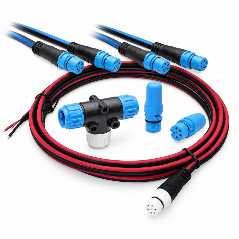 Raymarine A25062 SeaTalkNG Backbone Kit — NMEA 2000 Network Starter for Marine Electronics