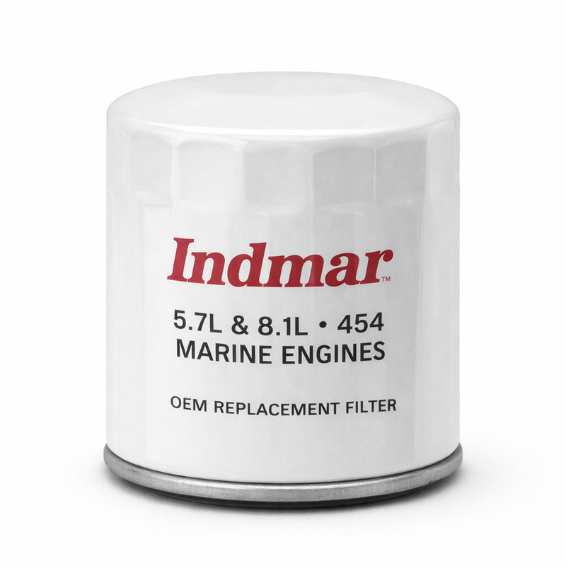 Indmar Oil Filter for 5.7L 8.1L 454 Marine Engines - OEM Replacement Filter