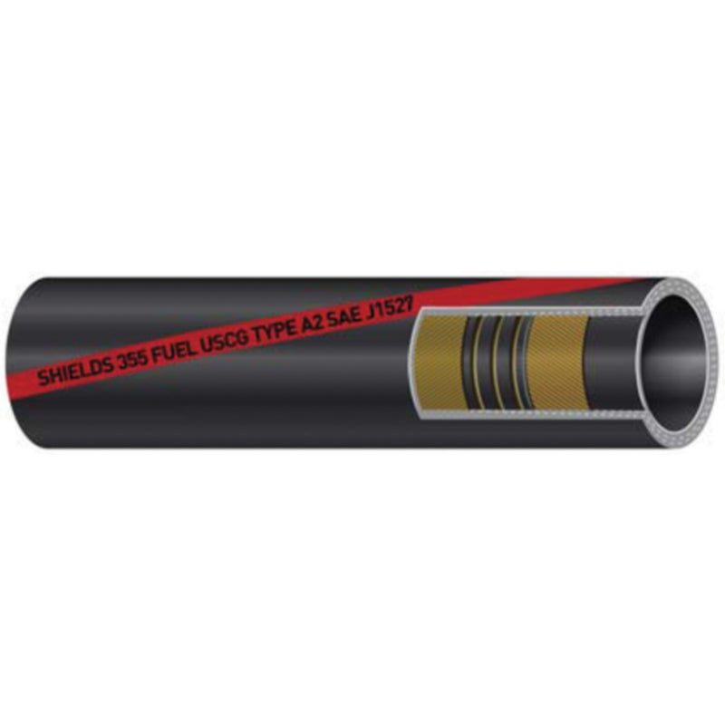 Shields Marine Type A2 Series 355 Fuel Fill Hose | 1.5" ID & 1-57/64" OD