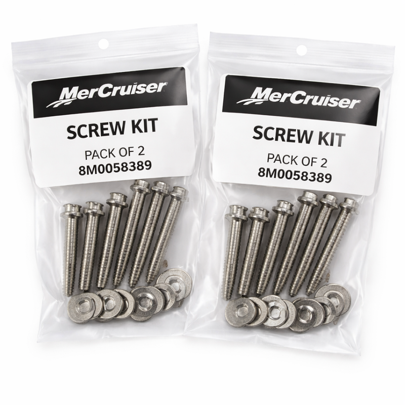MerCruiser Screw Kit - Pack of 2 (8M0058389)