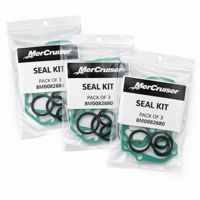 MerCruiser Seal Kit - Pack of 3 (8M0082880)