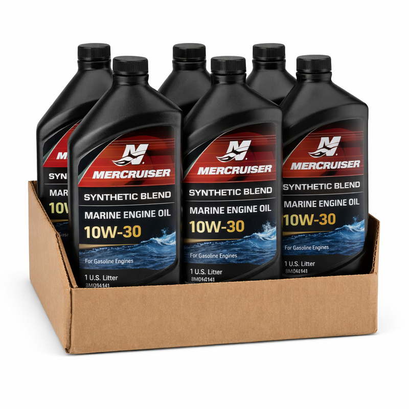 Mercury MerCruiser Synthetic 10W-30 Oil 1L 8M0142141