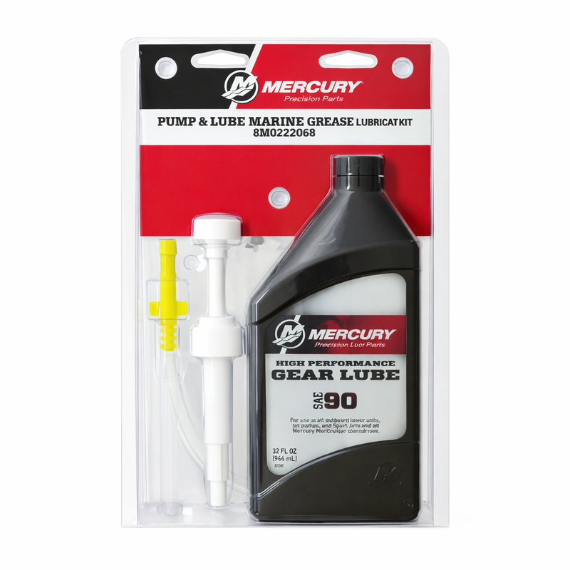 Mercury Pump & Lube 8M0222068 - Marine Grease Lubricant kit