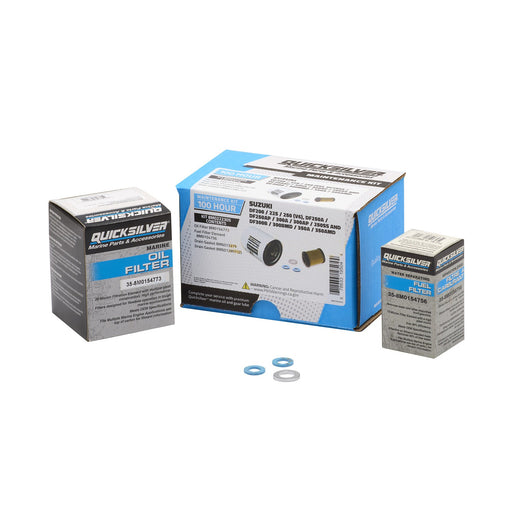 Quicksilver 8M0222305 100 Hour Maintenance Kit, Suzuki Various 200-350