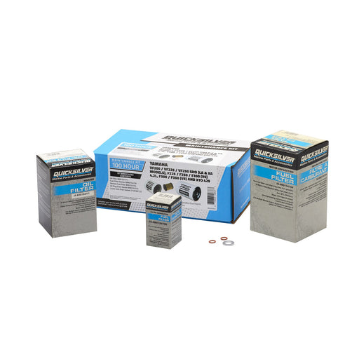 Quicksilver 8M0224553 100 Hour Maintenance Kit, Yamaha Various 200-350 and XTO 425