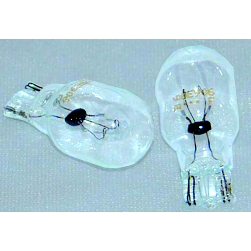 Perko 0338DP2CLR Spare Wedge Bulbs, 2/Card