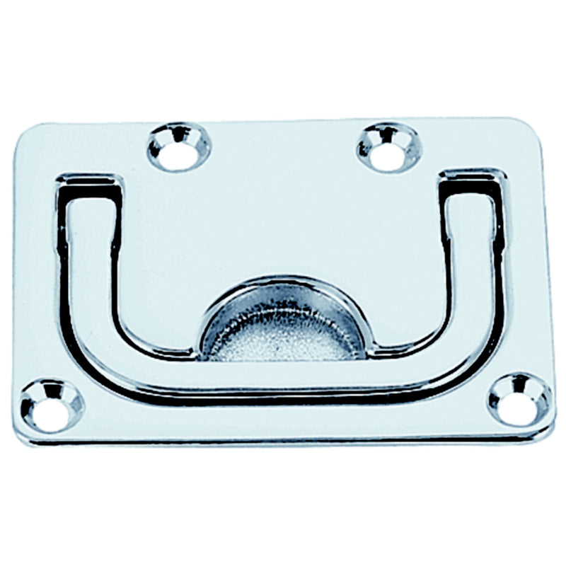 Flush Lifting Handle, Chrome/Bronze, Sm.