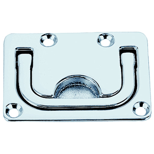 Flush Lifting Handle, Chrome/Bronze, Sm.