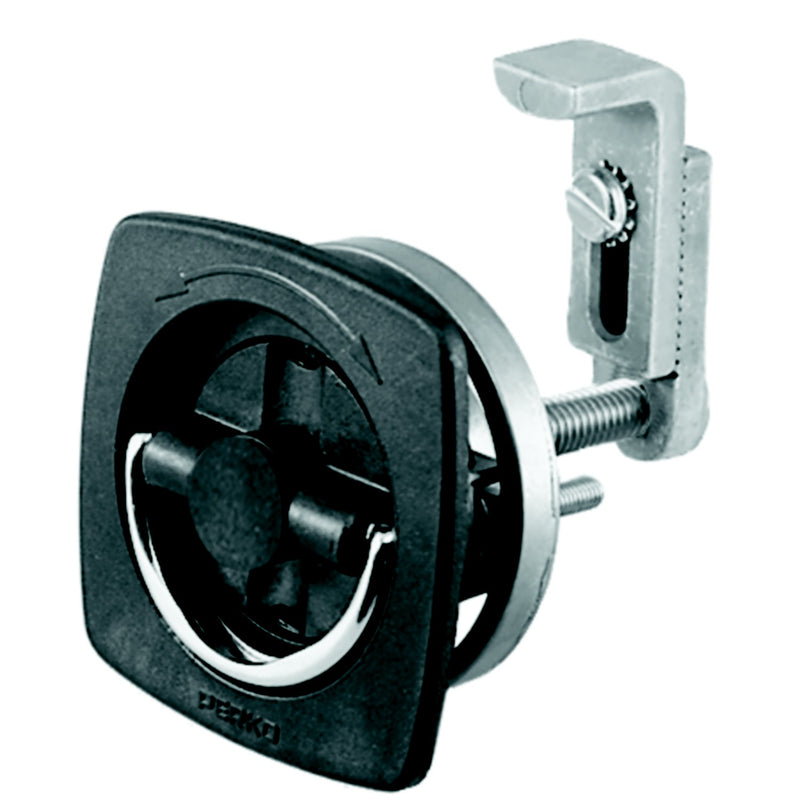2-1/2X2-1/2 Black Flush Latch