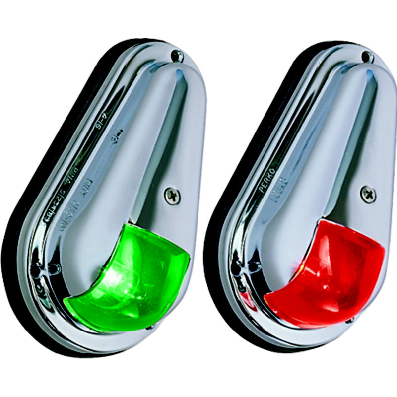 Perko 0955DP0STS Vertical Mount Side Lights, 1 Pair