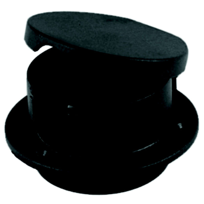 Rope Deck Pipe Plastic Black