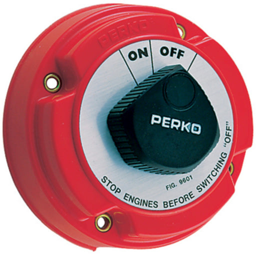 Perko Main Battery Switch, On/Off