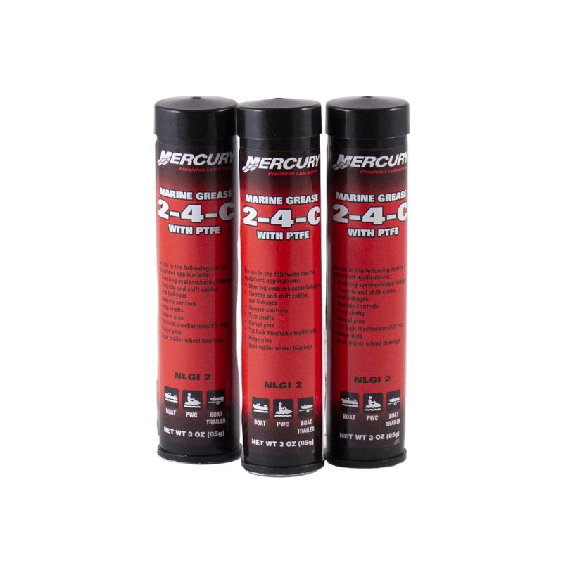 Mercury MerCruiser Quicksilver Lubricant 3-Cartridge Pack 802861A1