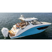 Scanstrut APTF25001 Aluminum PowerTower - White, Fits with 2kW/4kW Raymarine; Garmin & Navico BR24/3G/4G radomes (Forward leaning w/ 25-degree rake), 10"