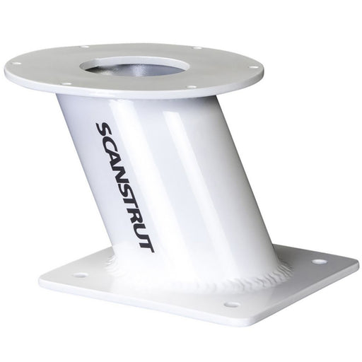 Scantstrut Camera Power Tower, White. Fits: Raymarine for optimum mounts for the M100 & M200 series, 5.9" Height Mount.