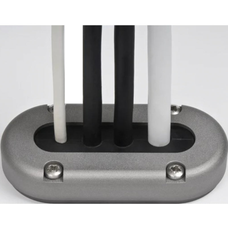 ScanStrut DSMULTI Aluminum Multi Cable Deck Seal, Grey