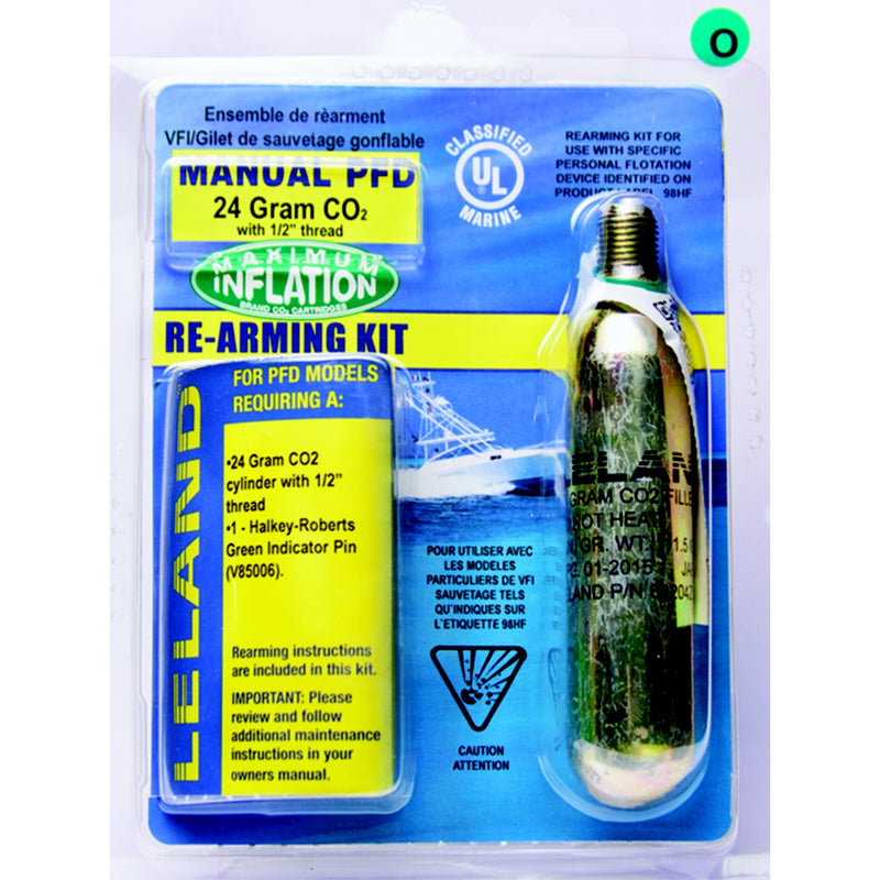 Leland 840AMU84204Z Inflatable PFD Rearming Kit, Manual, 24-Gram