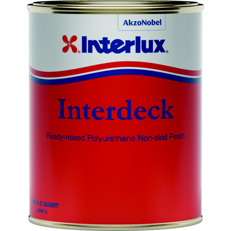 Interlux YJG009QTCA Interdeck Non Skid Finish, Sand Beige, Qt.