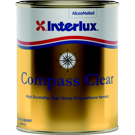 Interlux YVA502QTCA Compass Clear Varnish, Qt., 6/case