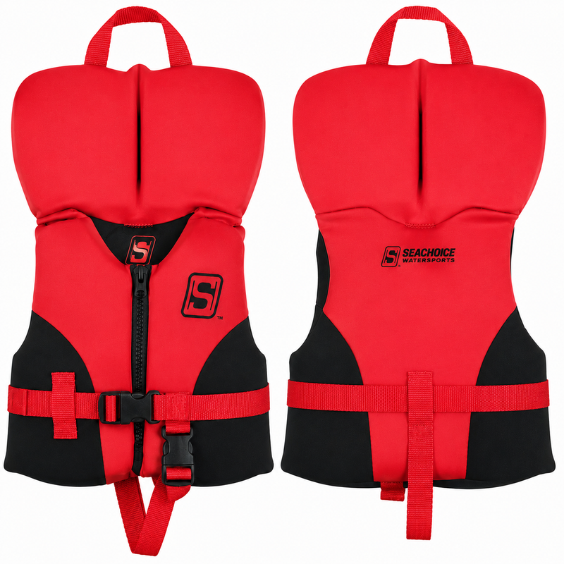 Seachoice 99493 Infant Evoprene Multi-Sport Vest – Red/Black | Canada Only