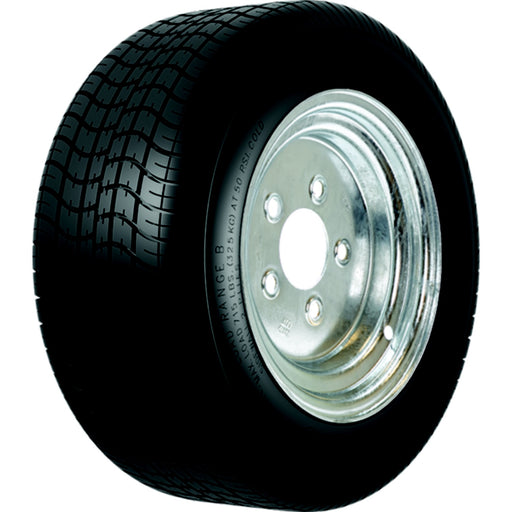 Loadstar Bias Wide Profile Tire and Wheel (Rim) Assembly 205/65-10 5 Hole
