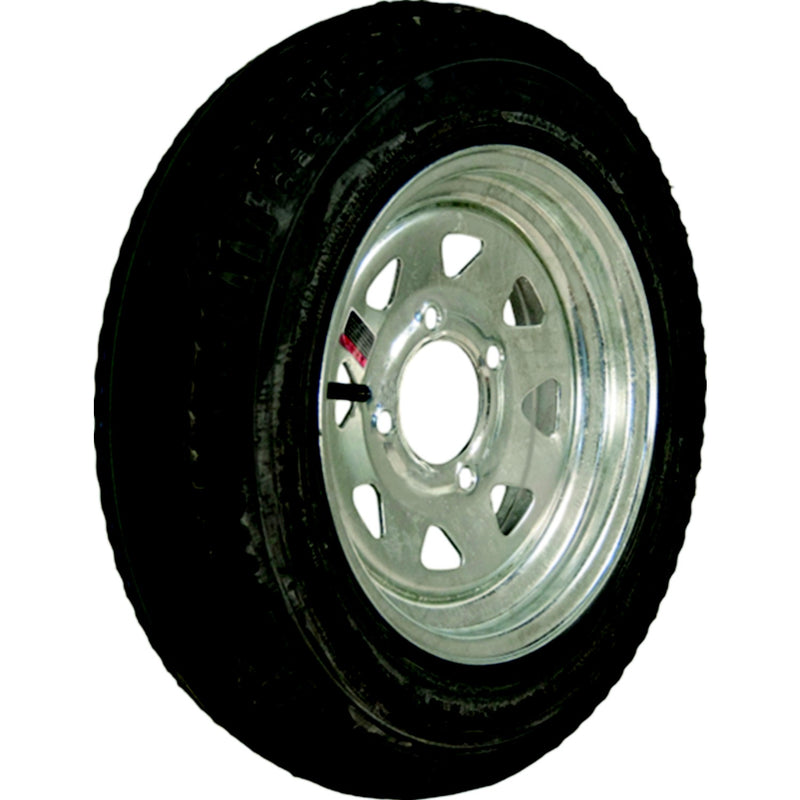 Loadstar Bias Tire and Wheel (Rim) Assembly 530-12 4 Hole 6 Ply