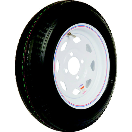Loadstar Bias Tire and Wheel (Rim) Assembly 530-12 4 Hole 6 Ply