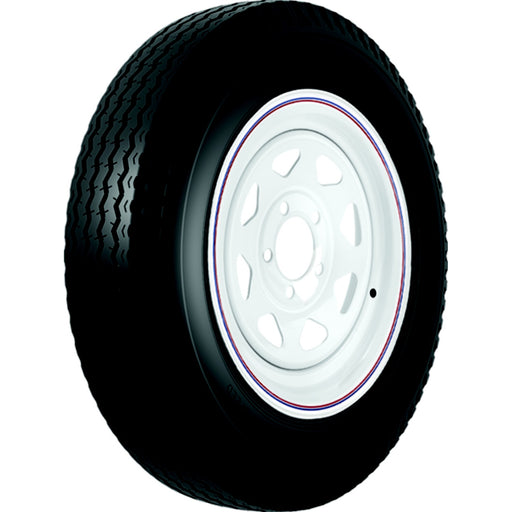 Loadstar Bias Tire and Wheel (Rim) Assembly 480-12 5 Hole 4 Ply