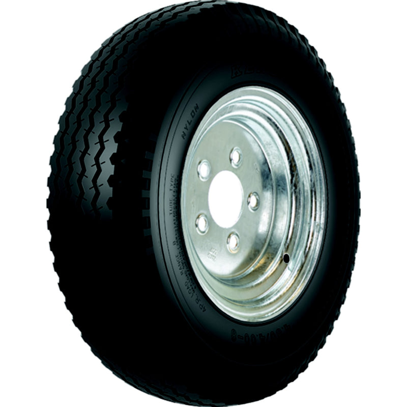 Loadstar Bias Tire and Wheel (Rim) Assembly 480/400-8 4 Hole