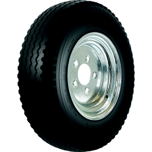Loadstar Bias Tire and Wheel (Rim) Assembly 480/400-8 4 Hole