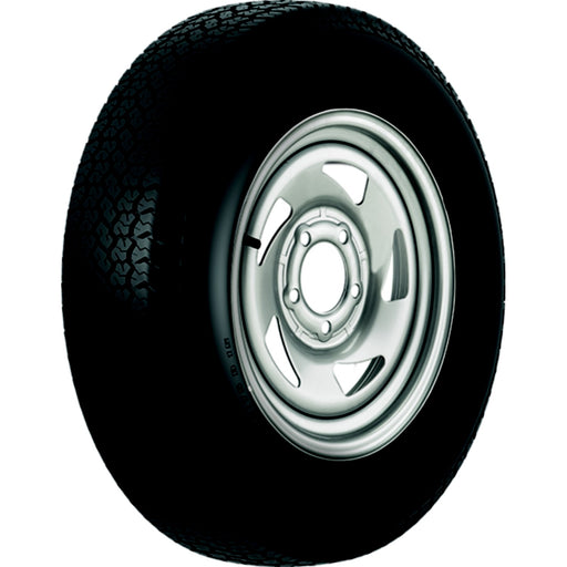 Loadstar Bias Tire and Wheel (Rim) Assembly ST175/80D-13 5 Hole C Ply