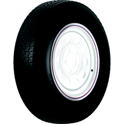 Loadstar Bias Tire and Wheel (Rim) Assembly ST205/75D-14 5 Hole C Ply