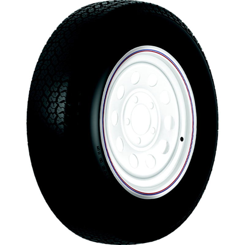 Loadstar Bias Tire and Wheel (Rim) Assembly ST175/80D-13 5 Hole C Ply