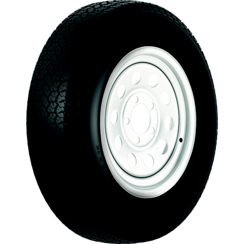 Loadstar Bias Tire and Wheel (Rim) Assembly ST225/75D-15 6 Hole D Ply