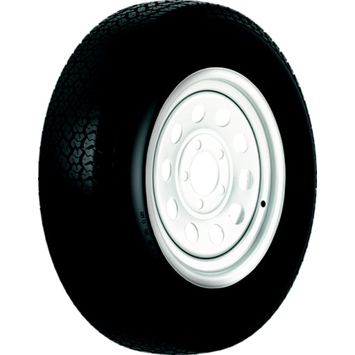 Loadstar Bias Tire and Wheel (Rim) Assembly ST225/75D-15 6 Hole D Ply