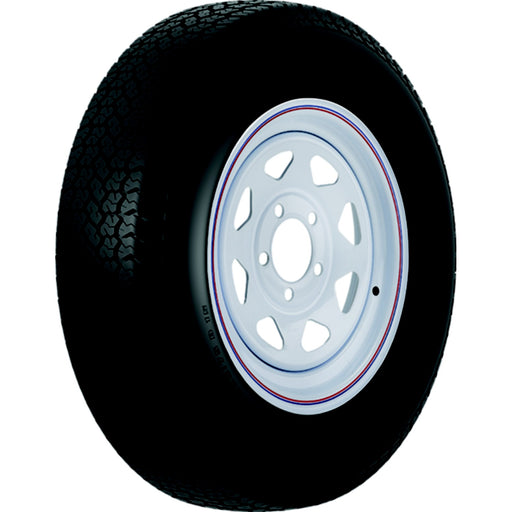 Loadstar Bias Tire and Wheel (Rim) Assembly ST175/80D-13 5 Hole B Ply